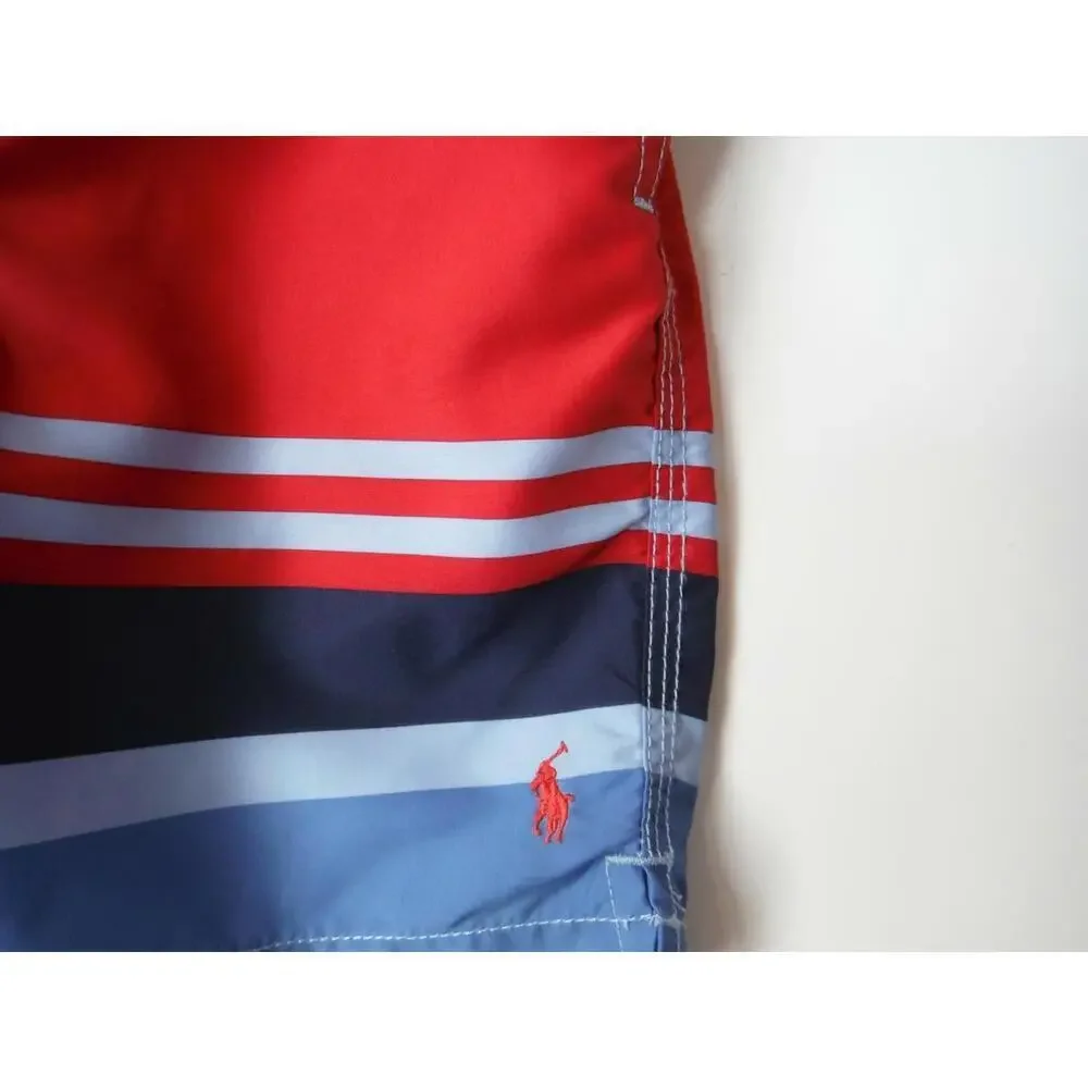 Polo Ralph Lauren $44 Vacation Beach  Boys Summer Swim Shorts Trunks  Size 5